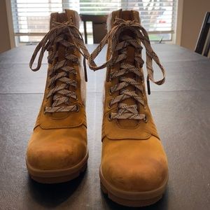 Sorel Joan of Artic Lace Up Wedge Booties